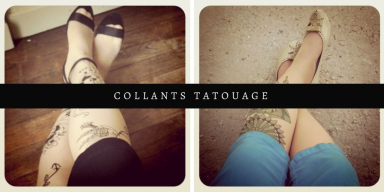 Des collants imprimés tatouage – Etre presque rebelle