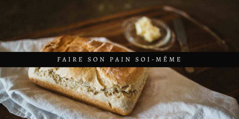 Une recette facile pour faire son pain maison