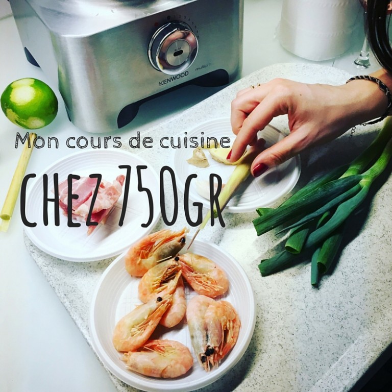 Cuisine plus m’a invité à un atelier cuisine chez 750gr