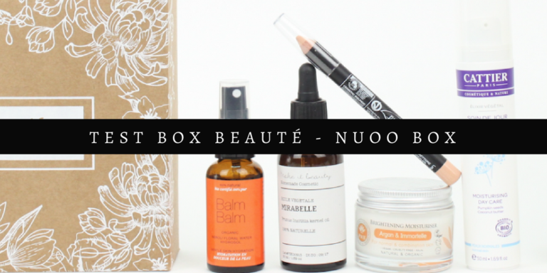 Mon avis sur la box de produits naturels : la Nuoo box