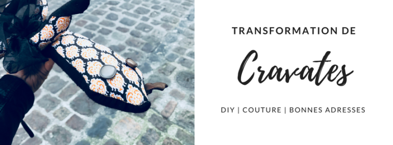 Recycler de vieilles cravates (couture)
