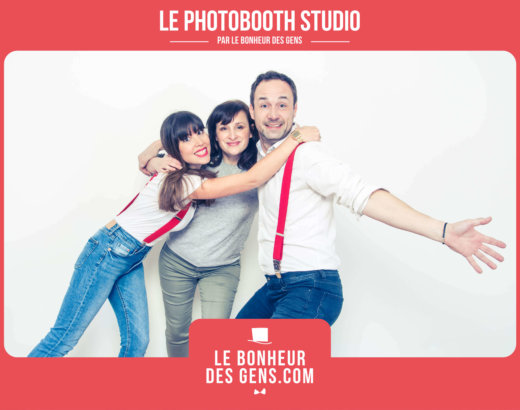 Immortaliser un souvenir : le photobooth studio photo par « Le Bonheur des Gens »