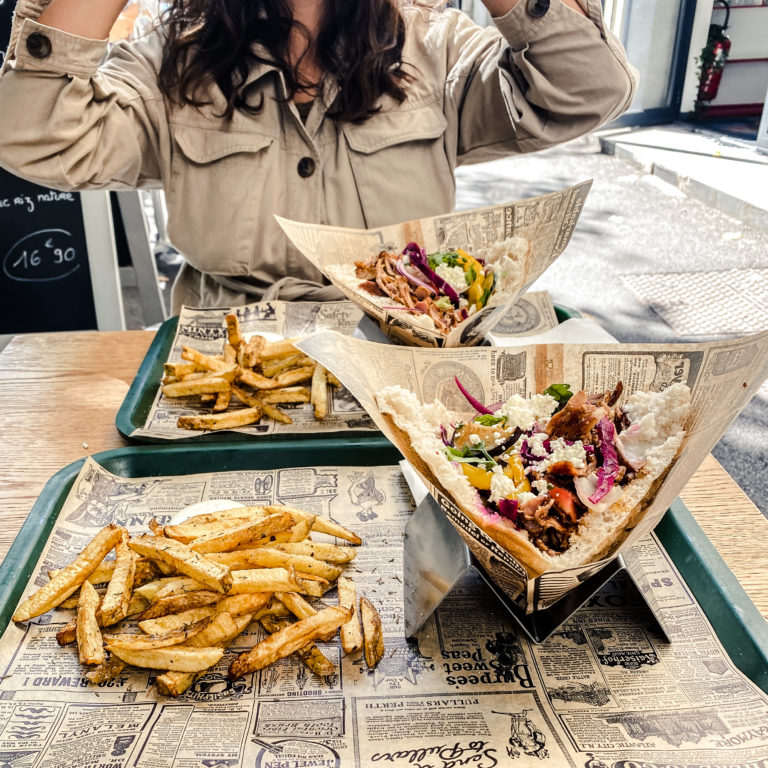 Street food Marseille Frisch süßes Berliner Kebap